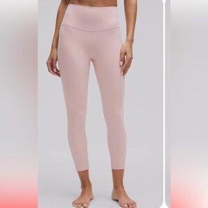 lululemon Align™ High-Rise Crop 23" light pink Leggings size 8